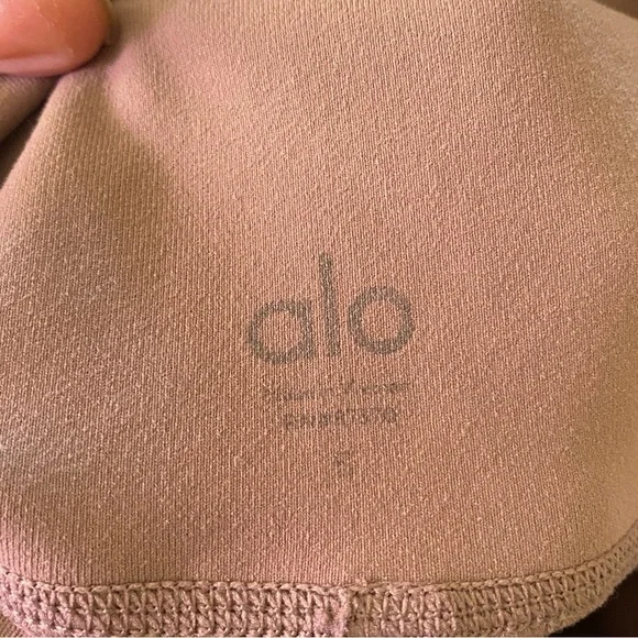 Alo Pink Stirrup Criss Cross Straps Athletic Pants Sz S - Picture 6 of 7